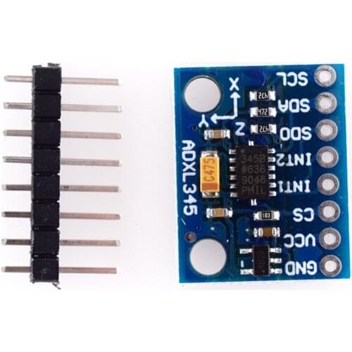 GY-291 ADXL345 Digital triaxial acceleration of gravity inclination Module IIC / SPI transmission For Arduino