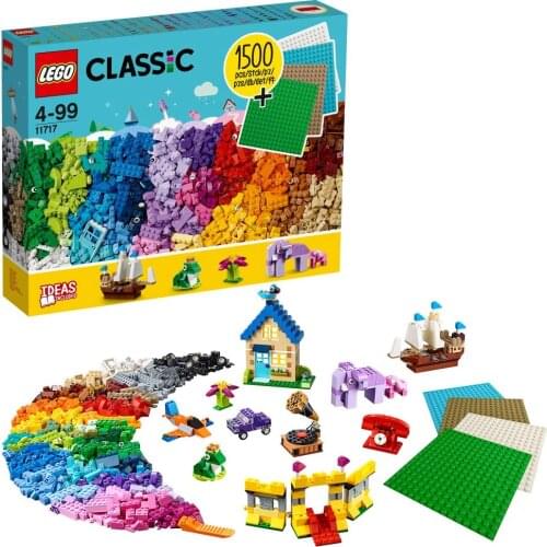 LEGO Classic Bricks And Floors 11717 ( 1504 Pieces )