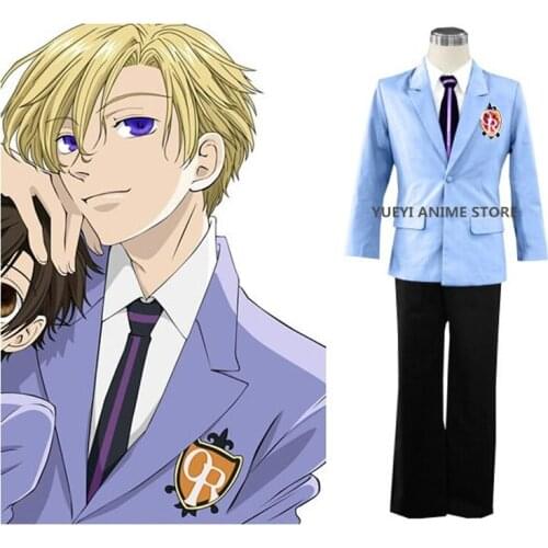 Anime Ouran High School Host Club Cosplay School Uniform Cosplay Costume