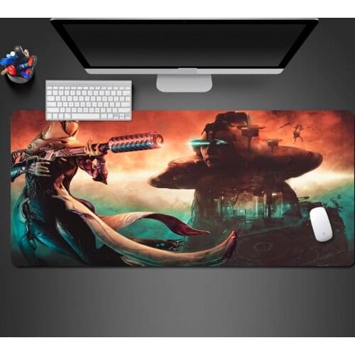 Mouse Pad Natural Rubber Padded Anti-slip Laptop Office Desk Gaming Mousepad Domineering Personality Creative Game Big Table Mat