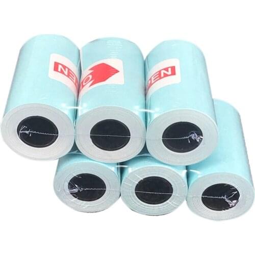 PPYY NEW -3 Rolls Printing Sticker Paper Photo Paper For Mini Pocket Photo Printer Paperang P1 P2 Bill Receipt Papers