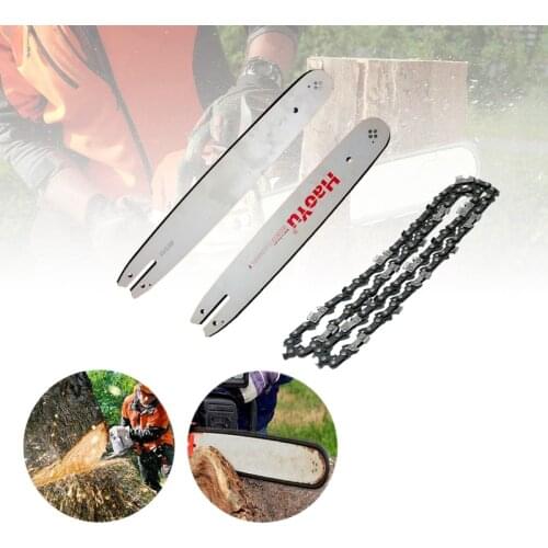 14 & 16 IN Drive 50 55 Chainsaw Guide Replacement Blades Fit For Stihl MS170 MS180 MS250 MS230 Gasoline Chain Saw Spare Parts