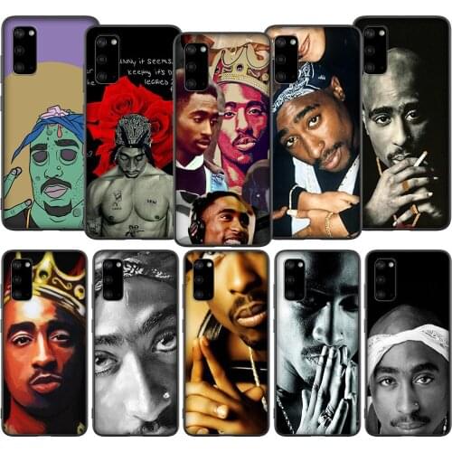 T1 2Pac Tupac Amaru Shakur Case for Samsung Galaxy Note 8 9 10 S6 S7 S8 S9 S10 S10E S20 Ultra Plus Edge Lite
