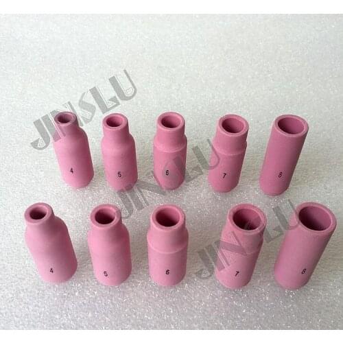 TIG Welding Torch Alumina Ceramic Cup Nozzle WP-17 WP-18 WP-26 DB PTA 10PK