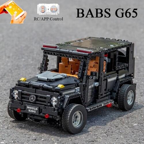 In Stock MOC Technical Series APP RC Car SUV G500 AWD Wagon Off-Road Vehicle Model Kit Building Block Bricks KIDS TOYS DIY Gifts