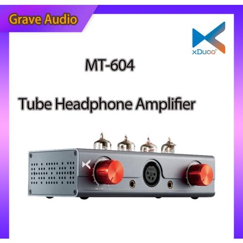 XDUOO MT-604 Balanced Tube Headphone Amplifier 6J1 Pre amp XLR/4.4MM Balanced Input/Output Tube+Transistor MT604 Hybrid Amp