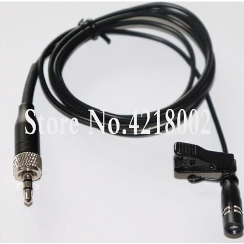 Tie Clips Lavalier Lapel Condenser Microphone For Sennheiser EW 100 300 500 G1 G2 G3 Wireless Transmitter Karaoke Mic