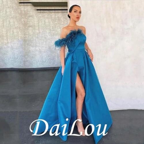 A-Line Elegant Engagement Formal Evening Dress Off Shoulder Sleeveless Sweep / Brush Train Velvet with Pleats Tassel Split 2021