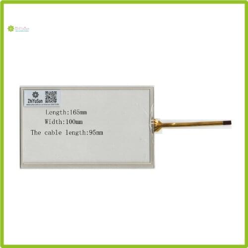 ZhiYuSun KDT-6231 7Inch 165mm*100mm 4Wire Resistive TouchScreen Panel Digitizer 165*100 this is compatible