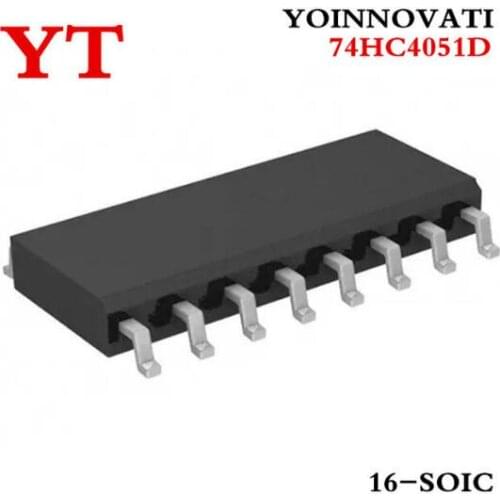 10pcs/lot 74HC4051D 74HC4051 4051 SOP16 IC best quality