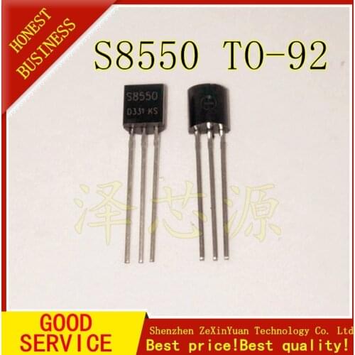 100pcs S8550D S8550 8550 PNP Transistor TO-92