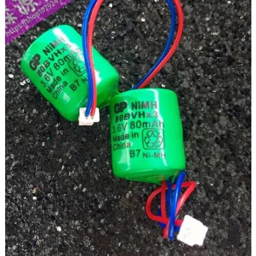 2pcs~10pcs GP80BVH3AMX 3.6V80mAh NIMH Nickel-Metal Hydride Battery Replacement 60BVHx3