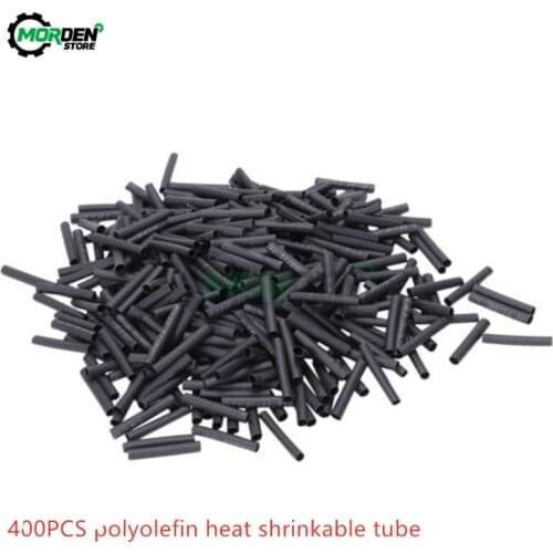 400Pcs/Lot 3.5mm Assorted Polyolefin Shrinking Heat Shrink Tube Sleeves Wrap Wire Insulated Sleeving
