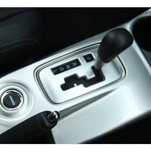 ABS Plastic For Mitsubishi Outlander 2015 2016 2018 car accessories Car Interior Gear Panel Decorative Frame Trim car styling