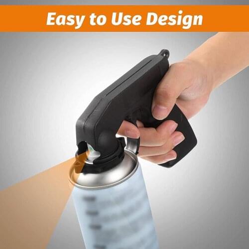 Spray Adaptor Paint Care Aerosol Spray Gun Handle With Full Grip Trigger Locking Collar Car Maintenance Painting Paint Car Tool