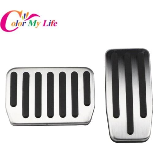 Car Pedals for Tesla Model 3 2012 - 2019 Aluminium Alloy Accelerator Foot Brake Modified Pedal Pads Kit Cover Accessories