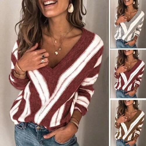 Bobibla Women's V-Neck Pullovers