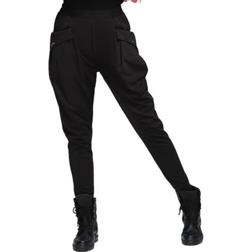 6XL Men Women Spring Outdoor Army Training Hunting Tactical Harem Pants Loose Elastic Waist Wearproof Breathable Long Trousers