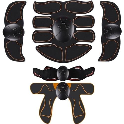 EMS Abdominal Arm Trainer Muscle Stimulator Fitness Lifting Butt Abdominal Trainer Body Slimming Massage Trainer Massager Unisex