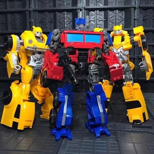 18cm 19cm 21cm Transformation Toys Robot Series Anime Wasp Warrior Toy Plastic ABS Alloy Robot Car Boy Toys Gifts
