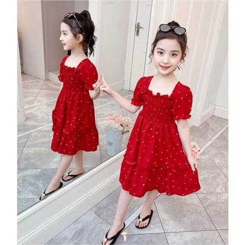 Summer Lace Dress Children Clothing Princess Kids Dresses For Girls Causal Wear Dress 2 5 12 Years Girls Dress Vestido Robe