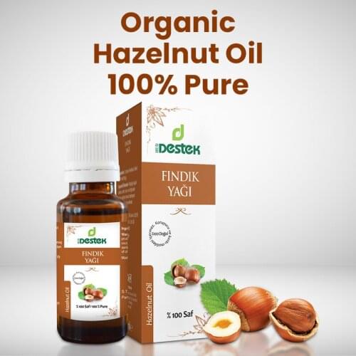 Hazelnut Oil 100% Pure Organic 50 ml Turkish Seed Plant Oils Essential Oils Natural Oils Aromatherapy Oils Natural Vegan Herbal Health Beauty Skin Care Body Care Skin Care Hair Care Body Care