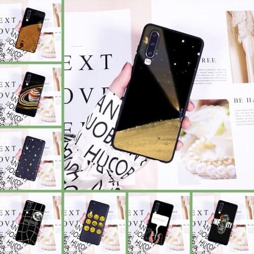 Space Star Soft Back Cover For Huawei P Smart Plus 2019 P Smart Z Phone Case Silicone For Huawei P30 Lite Pro P20 Lite 2019