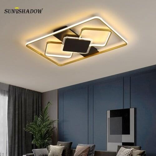 New Square Led Lustre Modern Chandelier Light Home Indoor Ceiling Chandelier Lamp For Living Room Bedroom Dining Room Lights