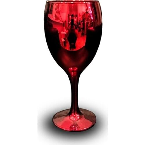 Modern Glass of Red Color Glass vase 24cm HP105 vase jarrón ваза vaso مزهرية