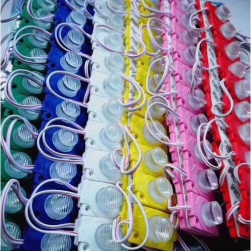 LED modules store front window lighting lens sign Lamp 1 SMD 3030 multiple Colour ip67 Waterproof Strip Light led backlight