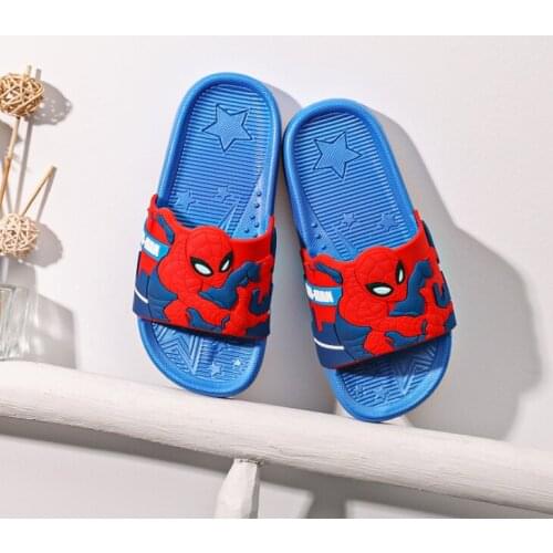 Disney Minnie Mickey Mouse Shoes for Boys Girls Children Slipper Kids Baby Boy Girls Slippers Childrens Beach Shoes