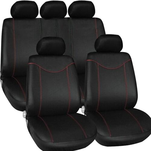 Universal Car Cases Auto Interior Accessories Styling 9PCS/set Car Seat Cover Cushion Supply Anti Mud Storage Bag Seat Support
