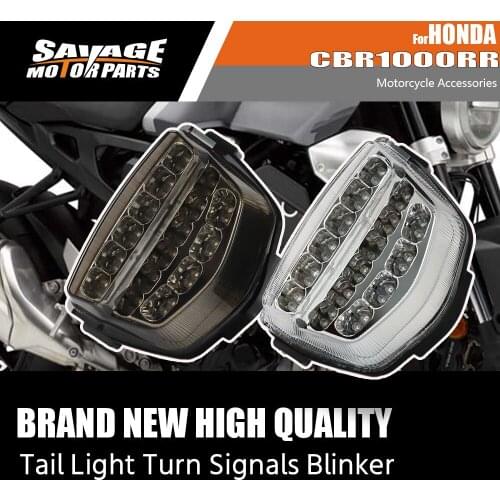 Motorcycle Accessories Tail Light For HONDA CBR1000RR CBR 1000RR 1000 2008-2016 LED Brake Lamp Blinker Integrated Turn Signals