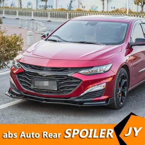 For Malibu XL Rear spoiler ABS Rear front Bumper Diffuser Bumpers Protector For Malibu XL Body kit bumper rear lip rear spoiler