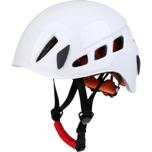 Safety Rock Climbing Caving Rappelling Rescue Helmet Scaffolding Head Protector