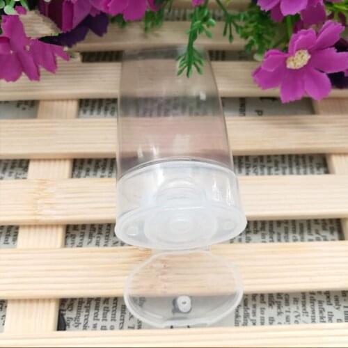 30ML clear PET Bottle With Flip Top Cap, 30ML PET Shampoo Bottle,Plastic Containe