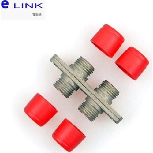 50pcs FC adapter duplex UPC PC APC singlmode multimode OM3 OM4 OM5 optical fiber coupler high quality ELINK FTTH connector