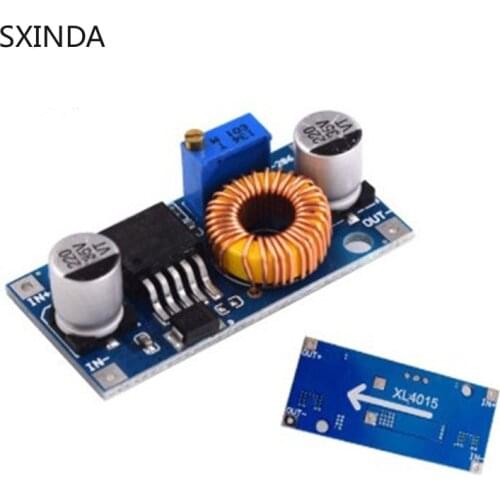 50pcs DCDC XL4015 adjustable buck module 4 ~ 38V high power 96% high efficiency low ripple 5A