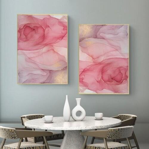 Abstract Watercolor Picture Marble Poster Wall Art Canvas Painting For Living Room Decor Modern Posters And Print Wall Paintings