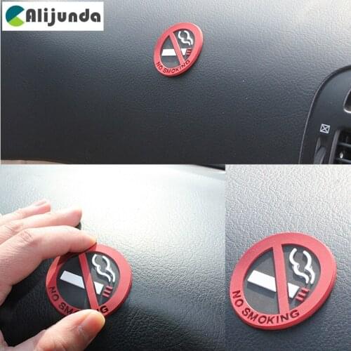 Car decoration non smoking car stickers no smoking inside for Nissan Teana X-Trail Qashqai Livina Sylphy Tiida Sunny March