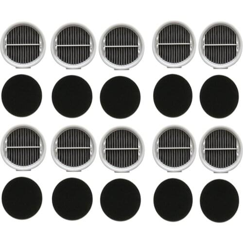 New Vacuum Cleaner Hepa Filters & sponge for Xiaomi Roidmi Wireless F8 F8E Smart Handheld Vacuum Cleaner parts Xcqlx01R