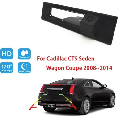 Rear View Camera For Cadillac CTS Seden Wagon Coupe 2008 2009 2010 2011 2012 2013 2014 HD CCD Night Vision Parking Backup camera