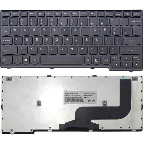 Keyboard For Lenovo Ideapad S210 S215 S215T 25210801 mp-12u13us-686 Layout Laptop / Notebook US English