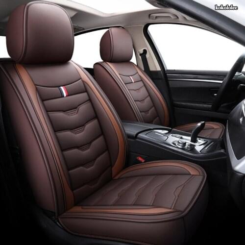 KOKOLOLEE 1 PCS front car seat cover For kia sportage 2011 2015 rio 3 4 carens carnival cerato ceed optima seats accessorie