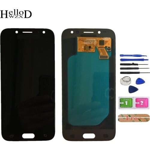 5.2'' OLED Mobile LCD Display For SAMSUNG Galaxy J5 PRO 2017 J530 J530F LCD Display Touch Screen Digitizer Sensor Assembly Tool