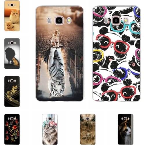 Soft Silicone Cover FOR Coque Samsung Galaxy J5 2016 Case Cover J510 J5100 TPU Back Shell FOR Fundas Samsung J5 2016 Phone Cases