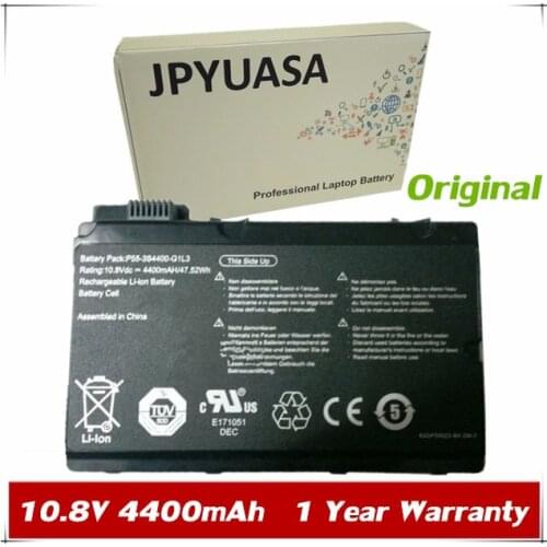7XINbox 10.8V 4400mAh Original Laptop Battery P55-3S4400-S1S5 For Fujitsu Amilo Xi2428 Pi2530 Pi2540 Pi2550 G1S2-05 P55IM C7000