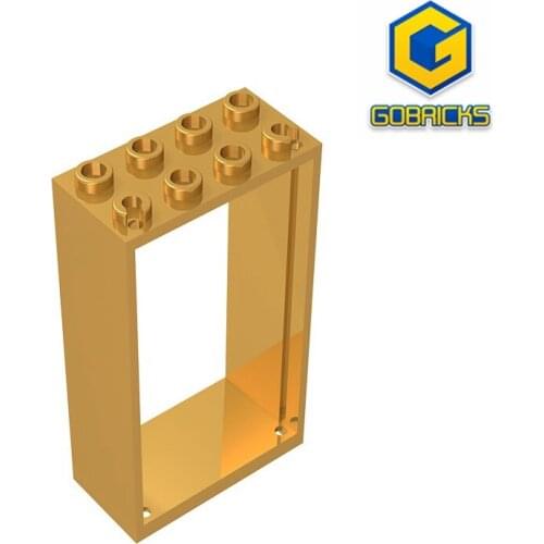 Gobricks GDS-1096 Door, Frame 2 x 4 x 6 compatible 60599 pieces of childrens toys
