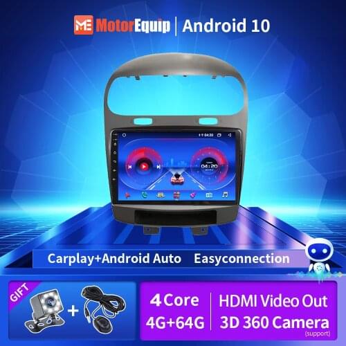 Colorful Lights for Dodge Journey Fiat Leap 2012-2020 Android 10 Auto Audio Wireless Carplay Bluetooth Autoradio Multimedia Play