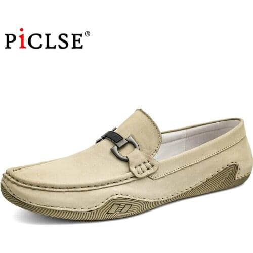Luxury Brand Genuine Leather Men shoes Loafers Comfortable Casual Leather Shoes Men Driving Shoes Moccasins Men Leather Shoes